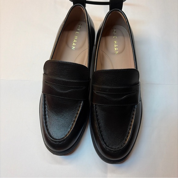 Cole Haan Shoes - Cole Haan Shoes Womens Size 5B (L23) Black Stassi Penny Loafer LeatherW28188